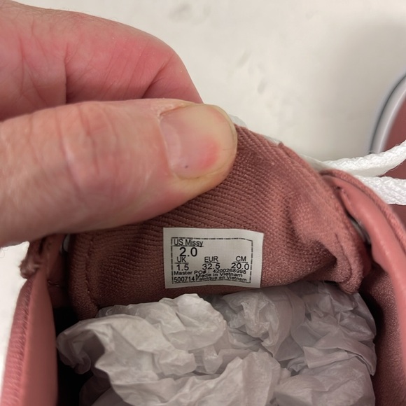 VANS MISSY WARD SKATE SHOES ROSE SIZE 2 - Picture 12 of 16